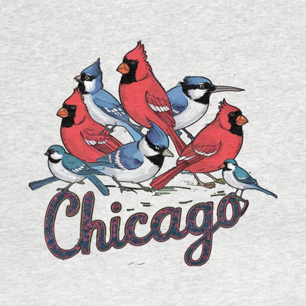 Chicago Birds by alby store